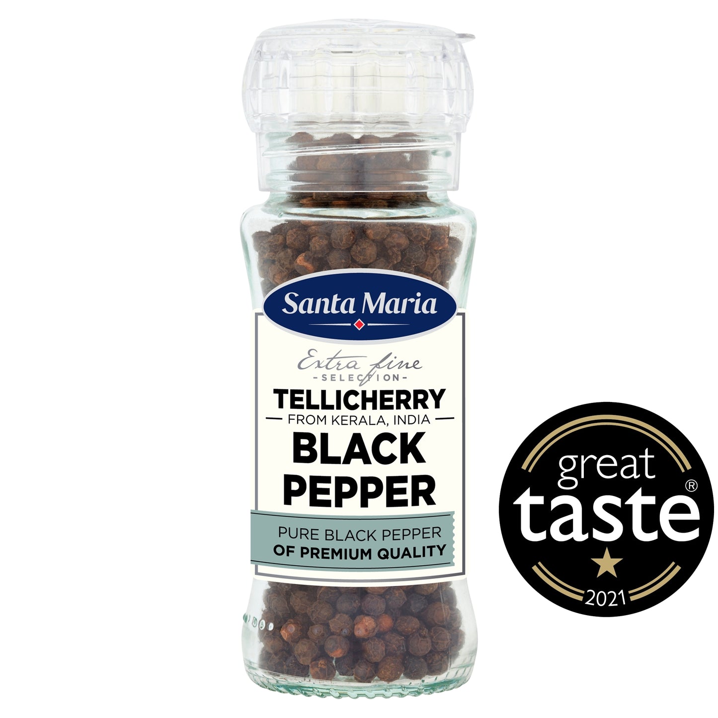 Santa Maria Tellicherry Black Pepper Grinder 70G — image 2