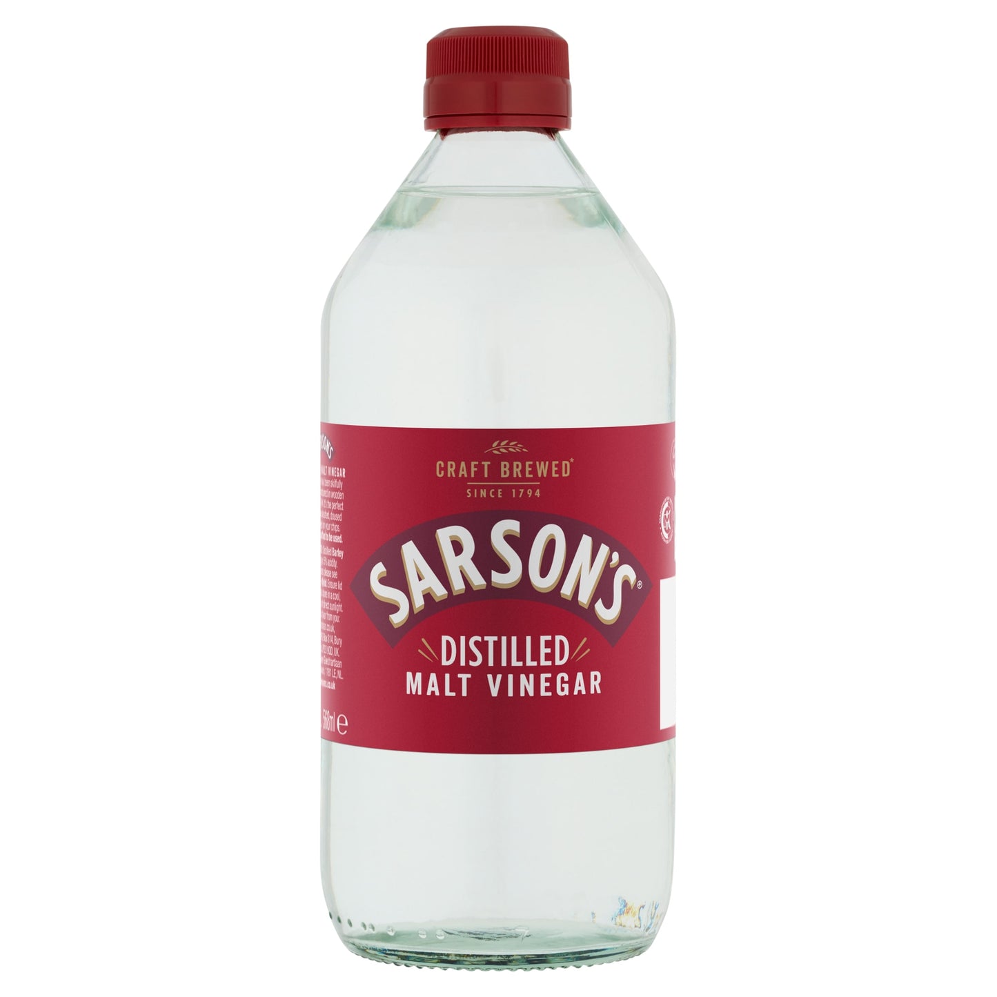 Sarsons Distilled Malt Vinegar 568Ml — image 1