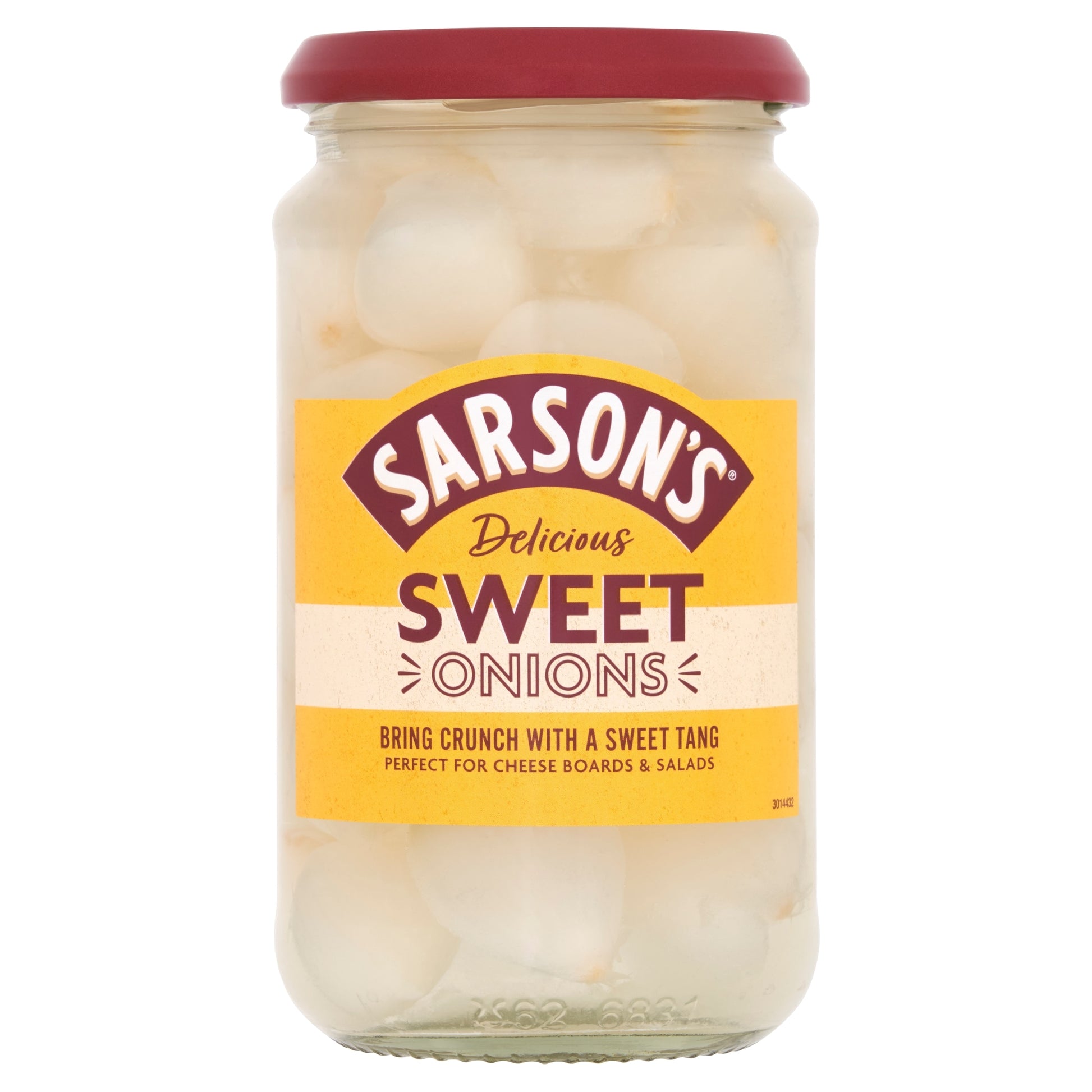 Sarsons Sweet Onions 460G — image 1