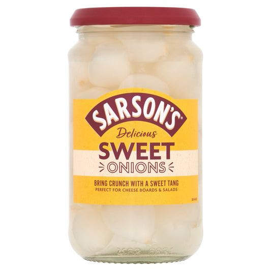 Sarsons Sweet Onions 460G — image 1
