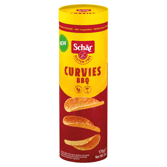 Schar Gluten Free Curvies BBQ Potato Snack 170g — image 1