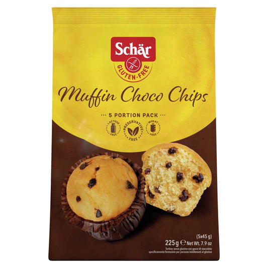 SCHAR GLUTEN FREE MUFFIN CHOCO CHIPS 225G — image 1
