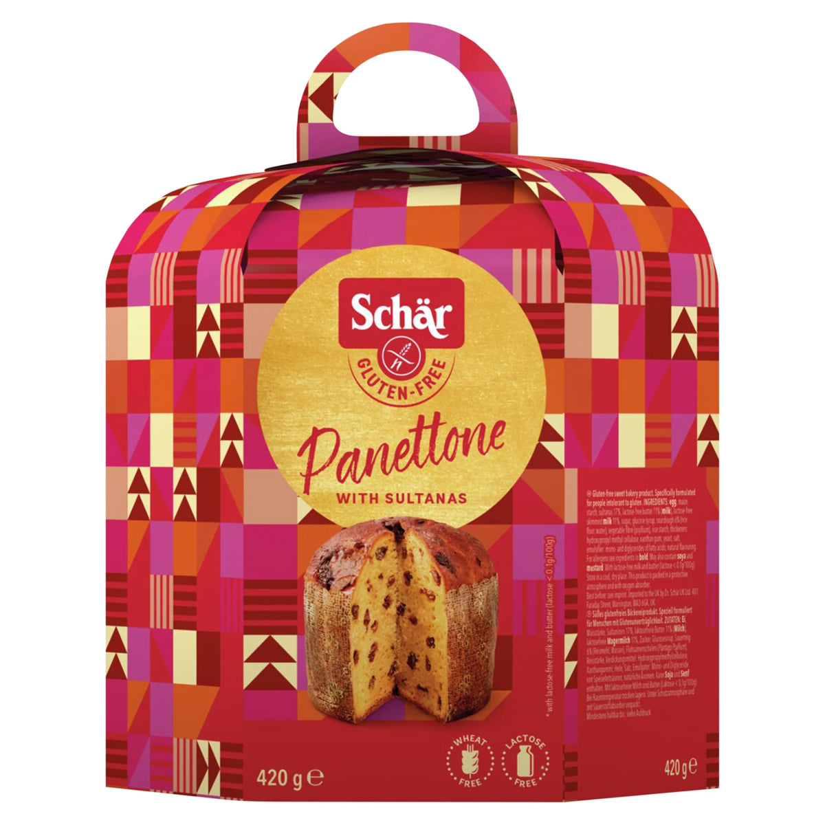 Schar Gluten Free Panettone With Raisins 420G — image 1