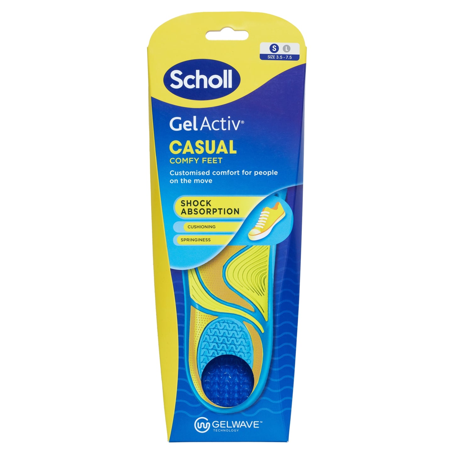 Scholl Gel Activ Casual Small Insoles — image 1