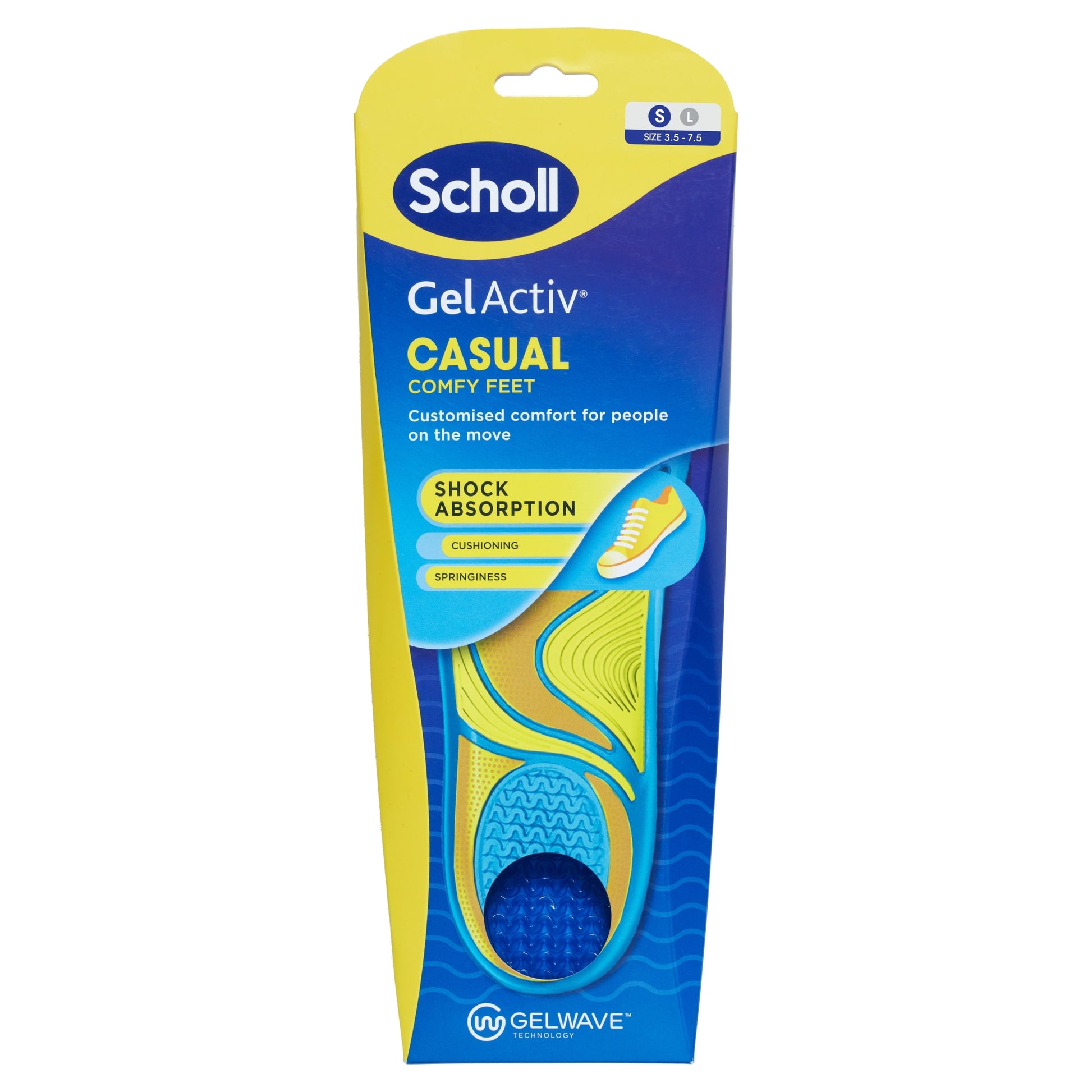 Scholl Gel Activ Casual Small Insoles — image 1