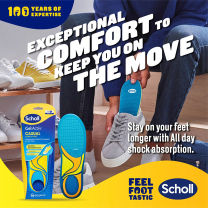 Scholl Gel Activ Insole for Men - Regular Pack — image 2