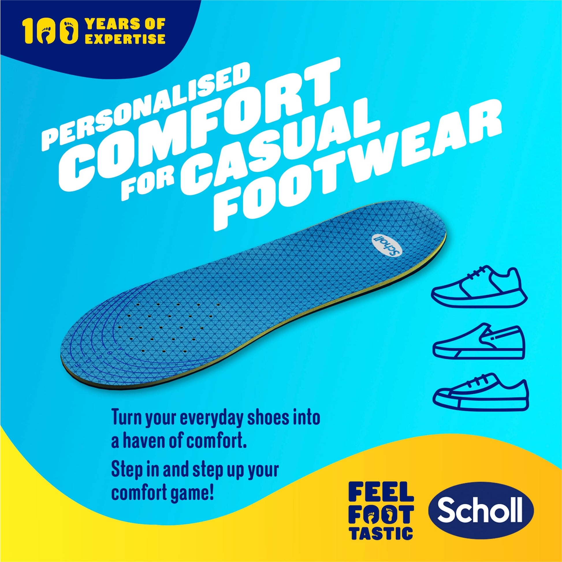 Scholl Gel Activ Insole for Men - Regular Pack — image 3