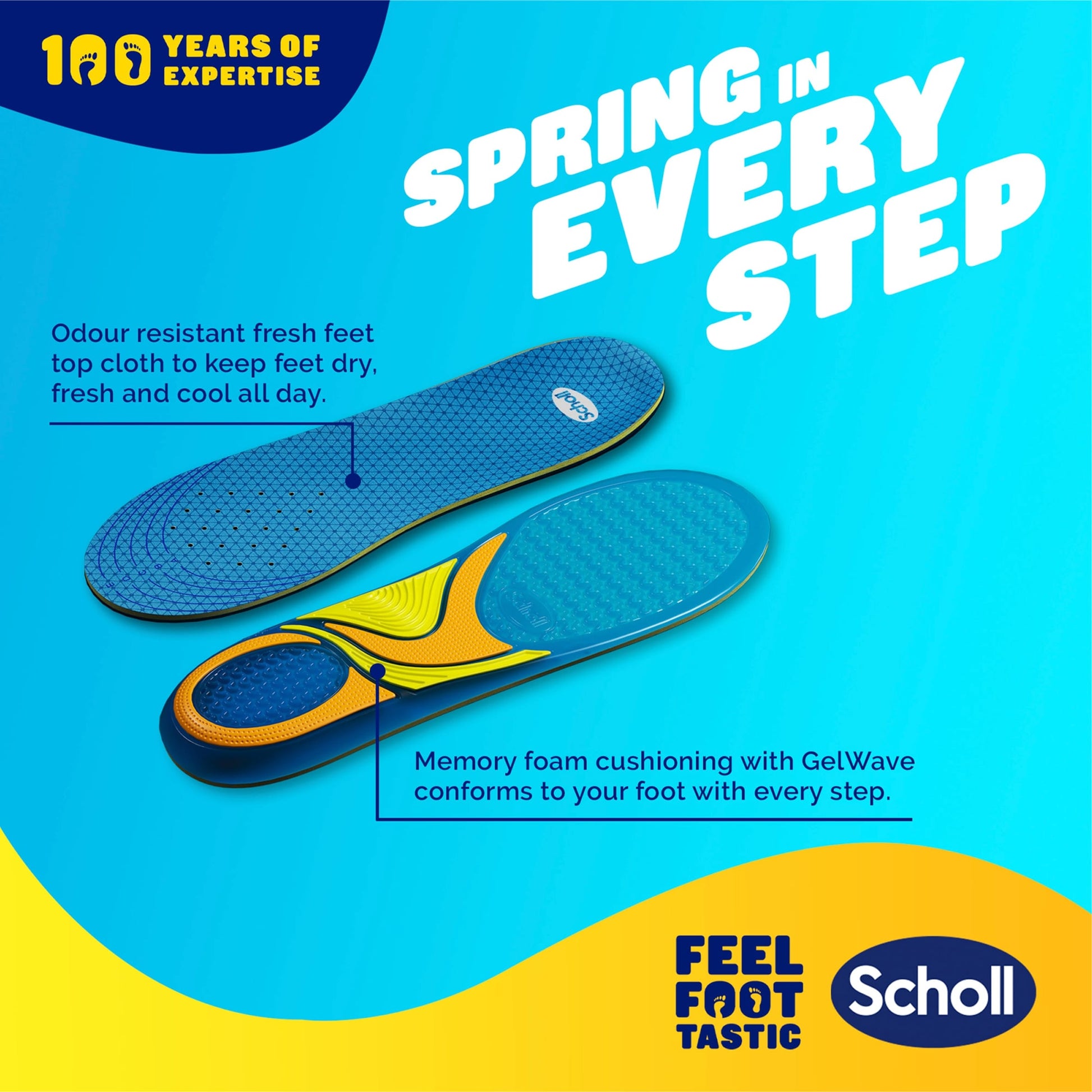 Scholl Gel Activ Insole for Men - Regular Pack — image 5