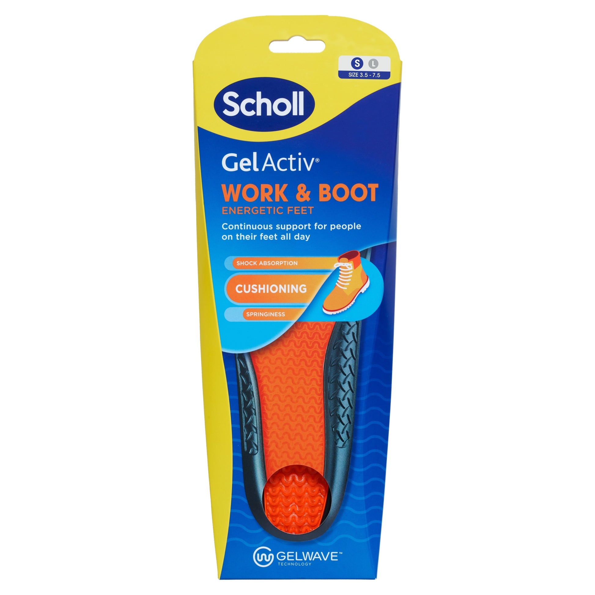 Scholl Gelactiv Insole Work - Women — image 1