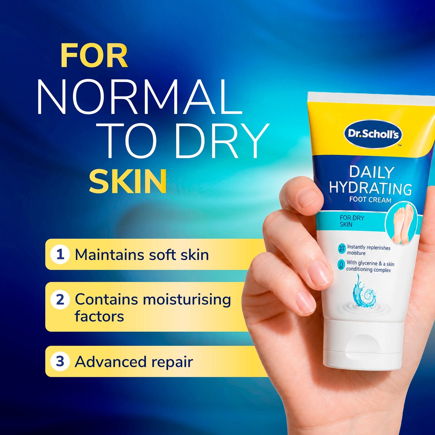 Scholl Hydration Boost Foot Cream 150ml — image 2