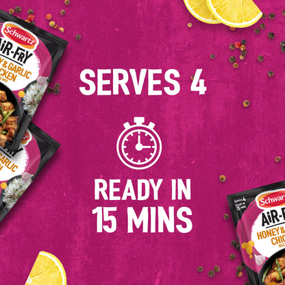 Schwartz Air Fry Honey & Garlic Chicken Recipe Mix 30g — image 5