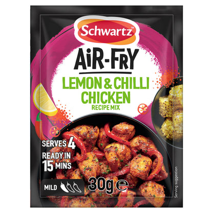 Schwartz Air Fry Lemon & Chilli Recipe Mix 30g — image 1