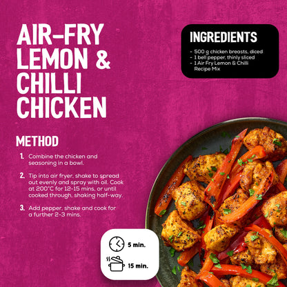 Schwartz Air Fry Lemon & Chilli Recipe Mix 30g — image 3
