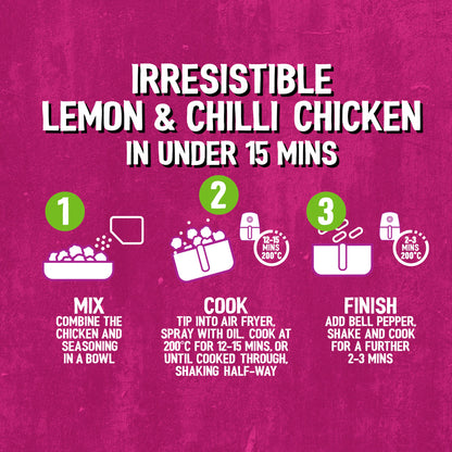 Schwartz Air Fry Lemon & Chilli Recipe Mix 30g — image 5