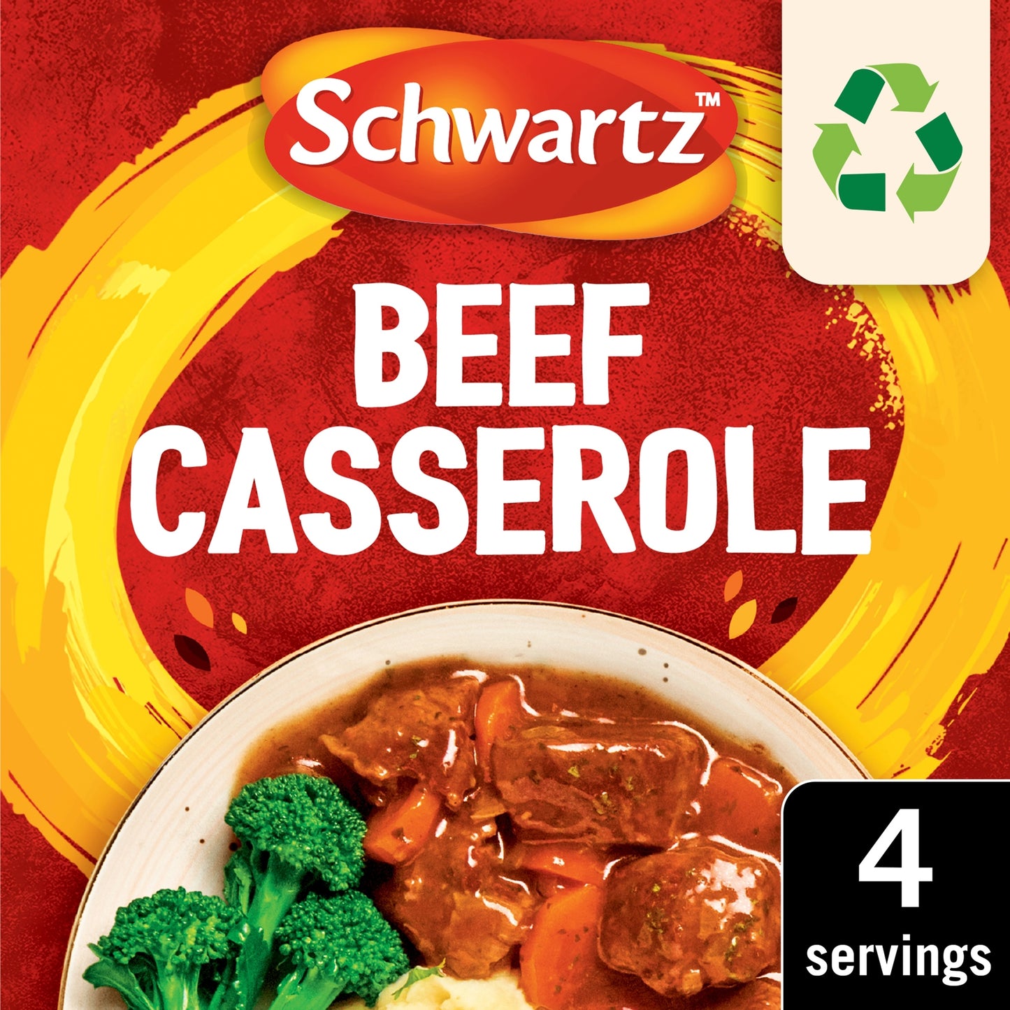 Schwartz Beef Casserole Recipe Mix 38g — image 1