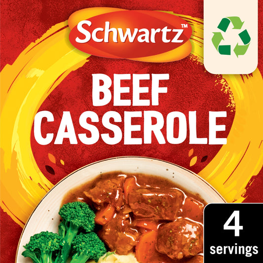 Schwartz Beef Casserole Recipe Mix 38g — image 1