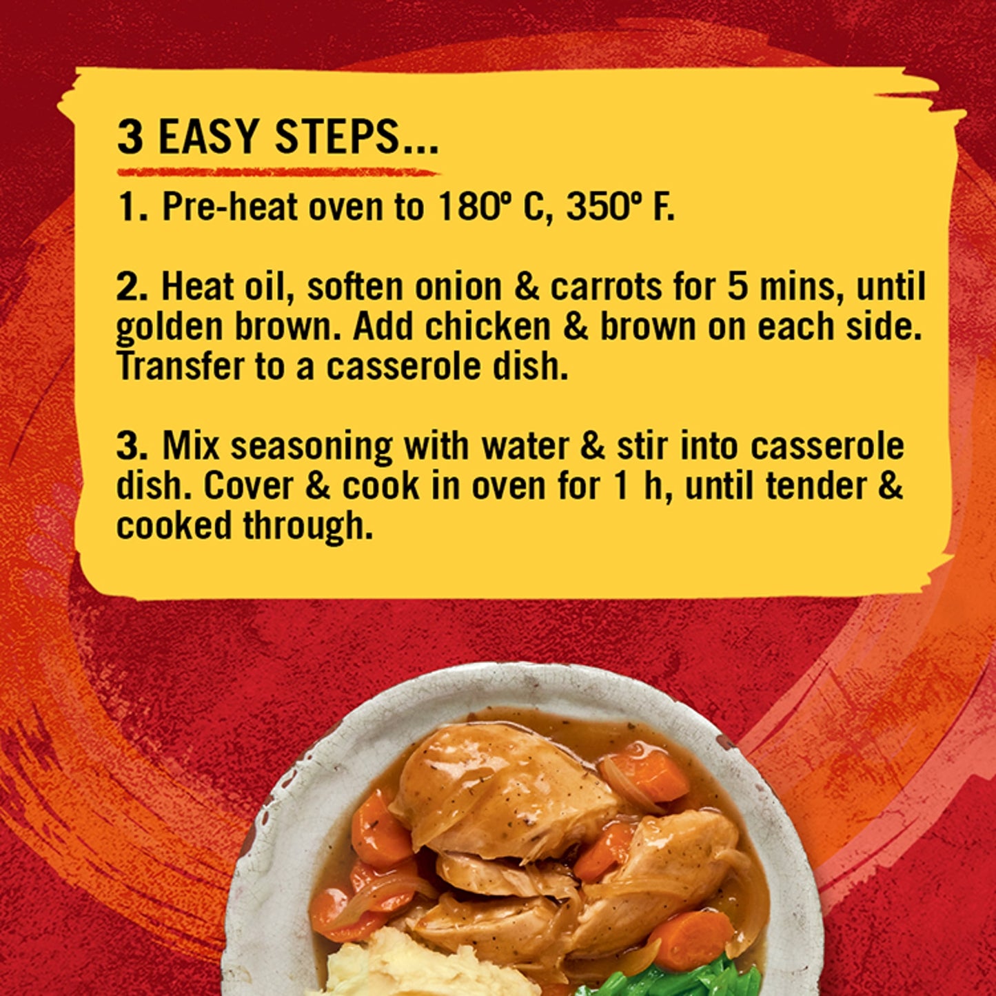 Schwartz Chicken Casserole Recipe Mix 36g — image 2