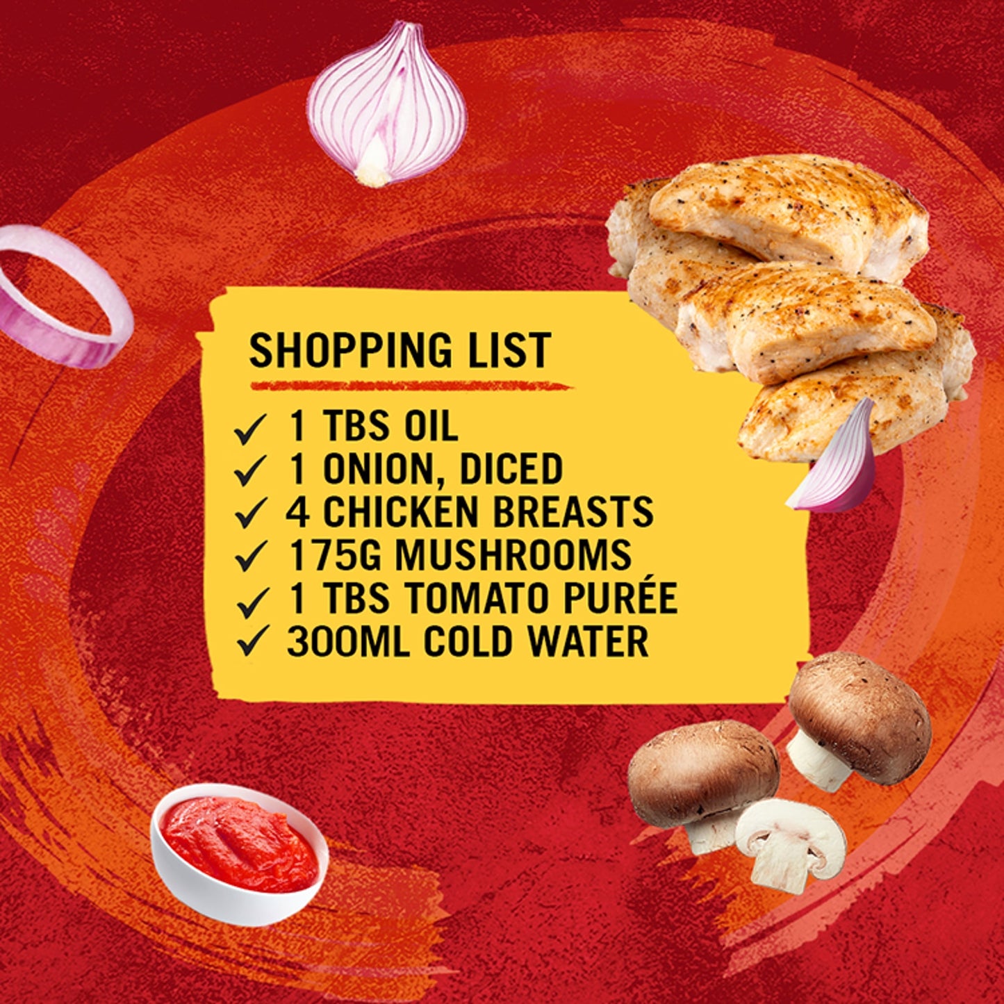 Schwartz Chicken Chasseur Recipe Mix 40g — image 3