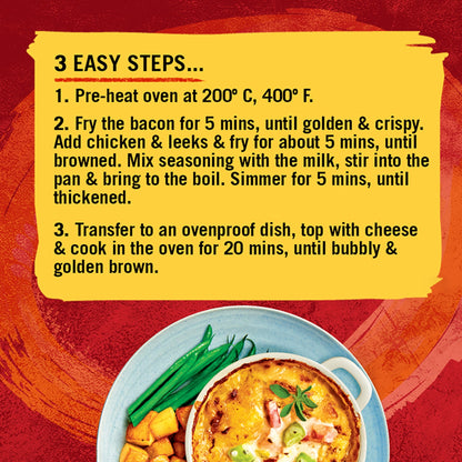 Schwartz Chicken & Leek Bake Recipe Mix 35g — image 2