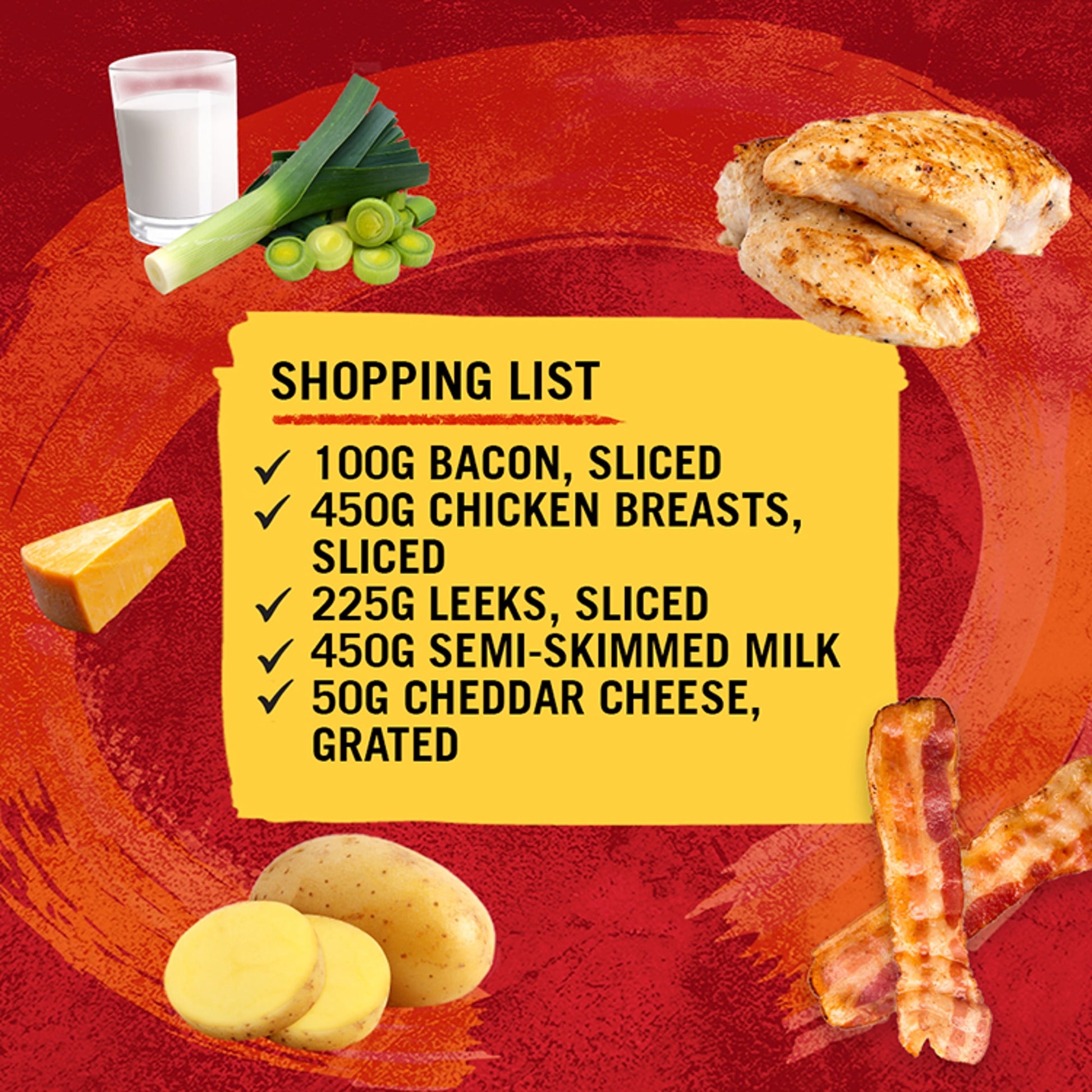 Schwartz Chicken & Leek Bake Recipe Mix 35g — image 3