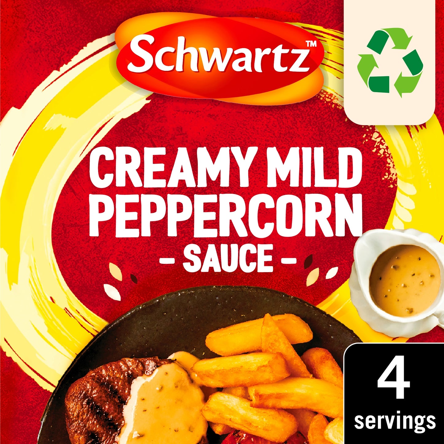 Schwartz Creamy Mild Peppercorn Sauce Mix 25g — image 1