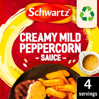 Schwartz Creamy Mild Peppercorn Sauce Mix 25g — image 1
