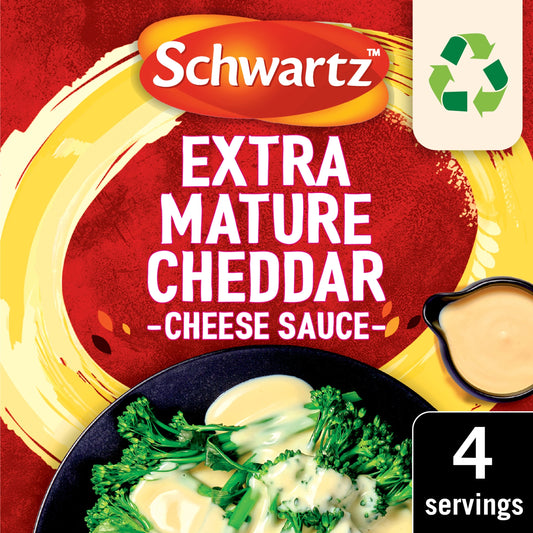 Schwartz Extra Mature Cheddar Cheese Sauce Mix 30g — image 1