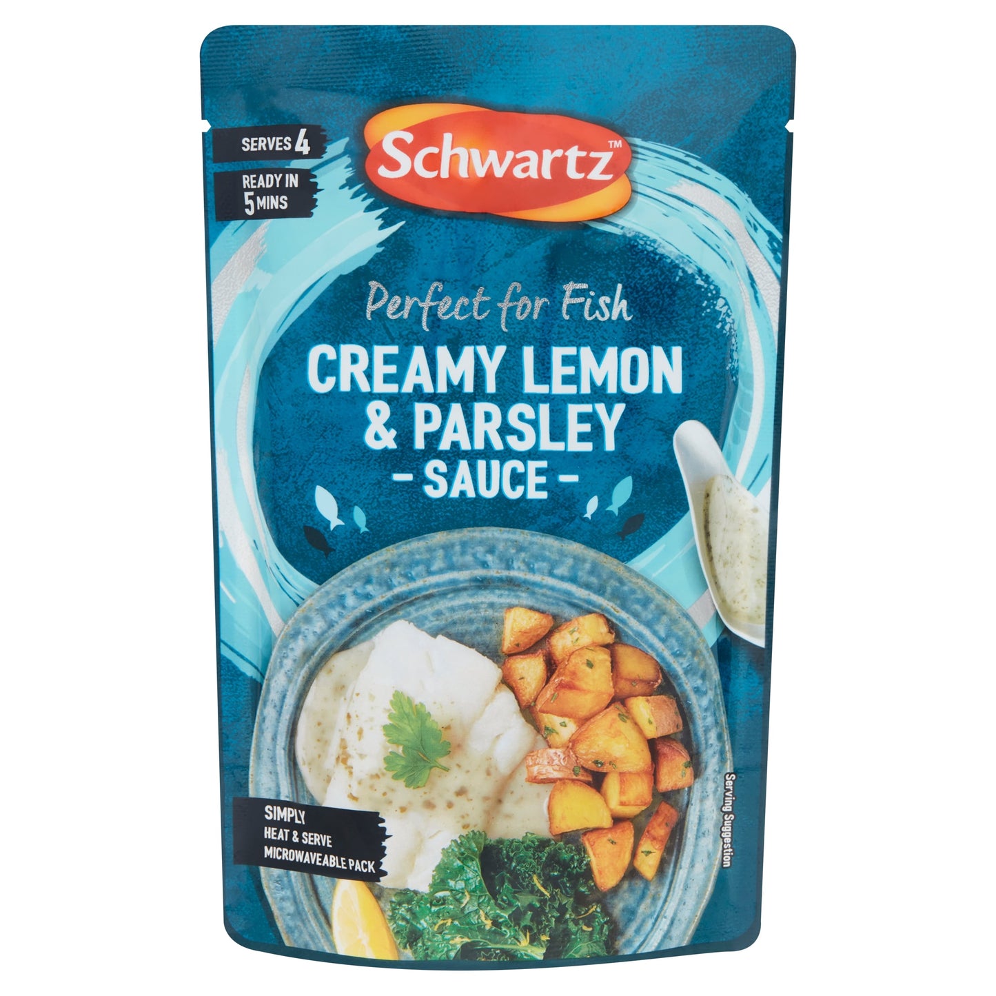 Schwartz Fish Lemon & Parsley Sauce 300G — image 1