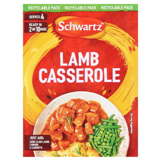 Schwartz Lamb Casserole Recipe Mix 35g — image 1