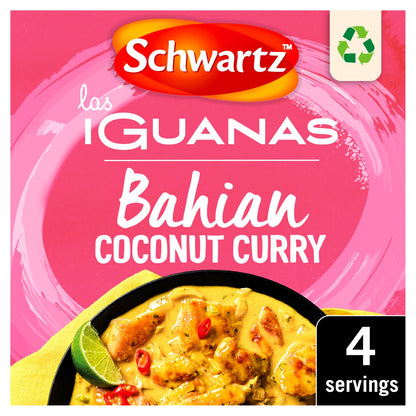 Schwartz Las Iguanas Bahian Coconut Curry Recipe Mix 25g — image 1