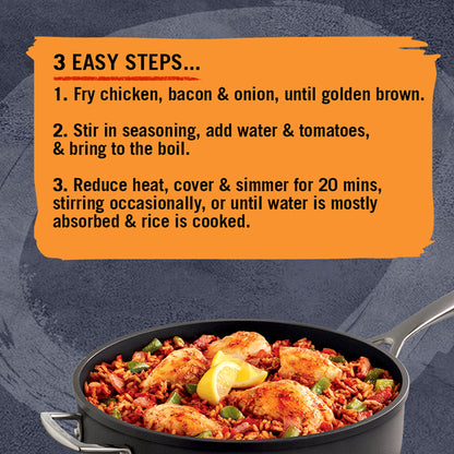 Schwartz One Pan Cajun Chicken & Rice Recipe Mix 32g — image 2