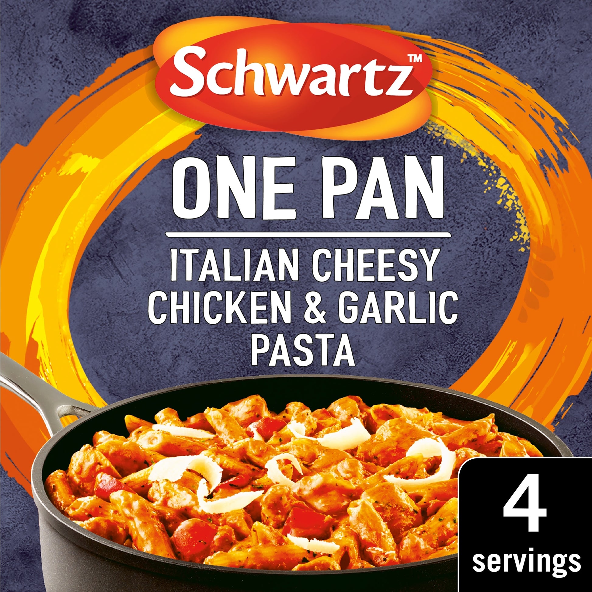 Schwartz One Pan Italian Cheesy Chicken & garlic Pasta Mix 32g — image 1