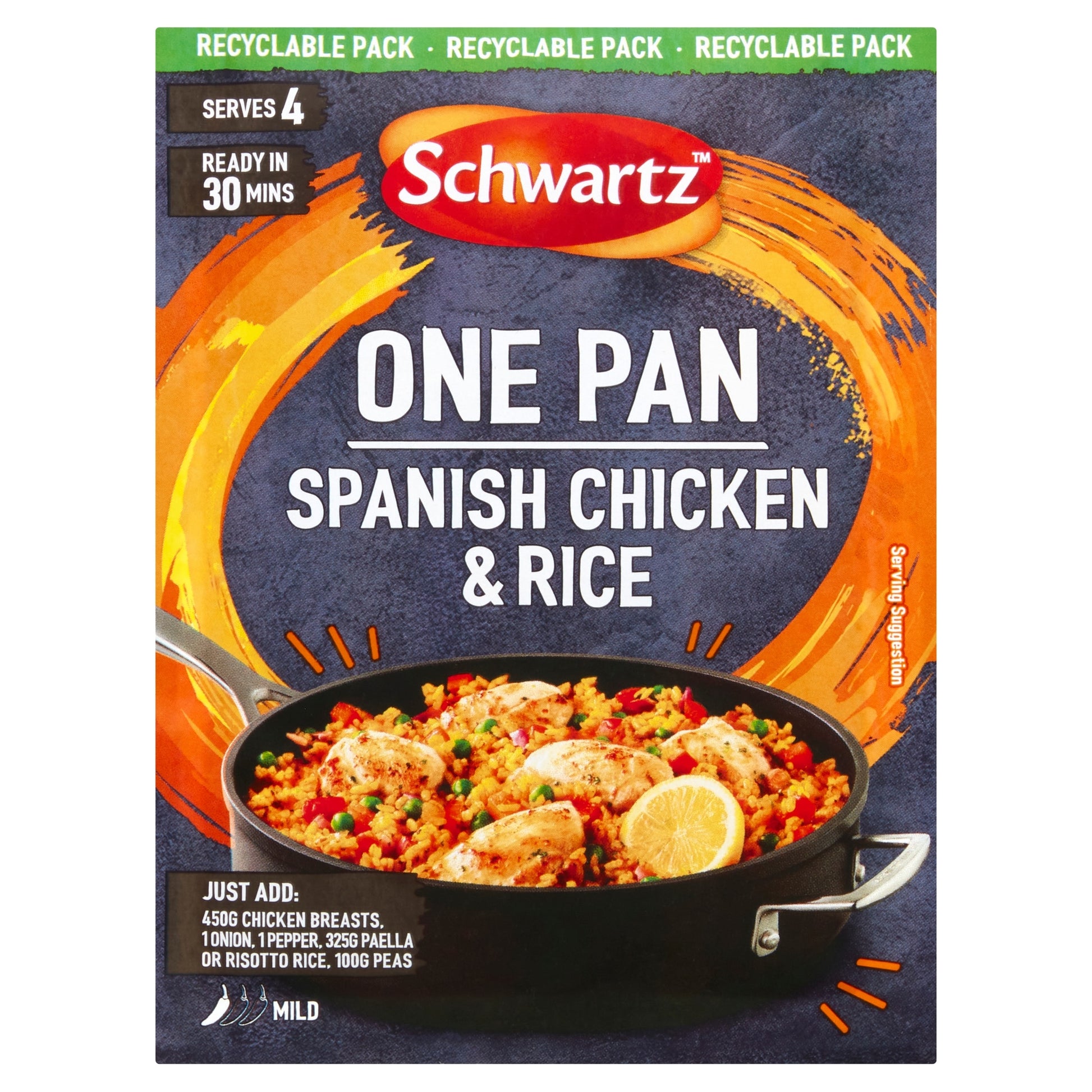 Schwartz One Pan Spanish Chicken & Rice Recipe Mix 30g — image 1