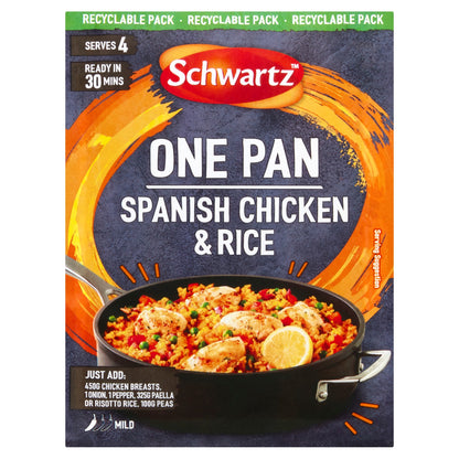 Schwartz One Pan Spanish Chicken & Rice Recipe Mix 30g — image 1