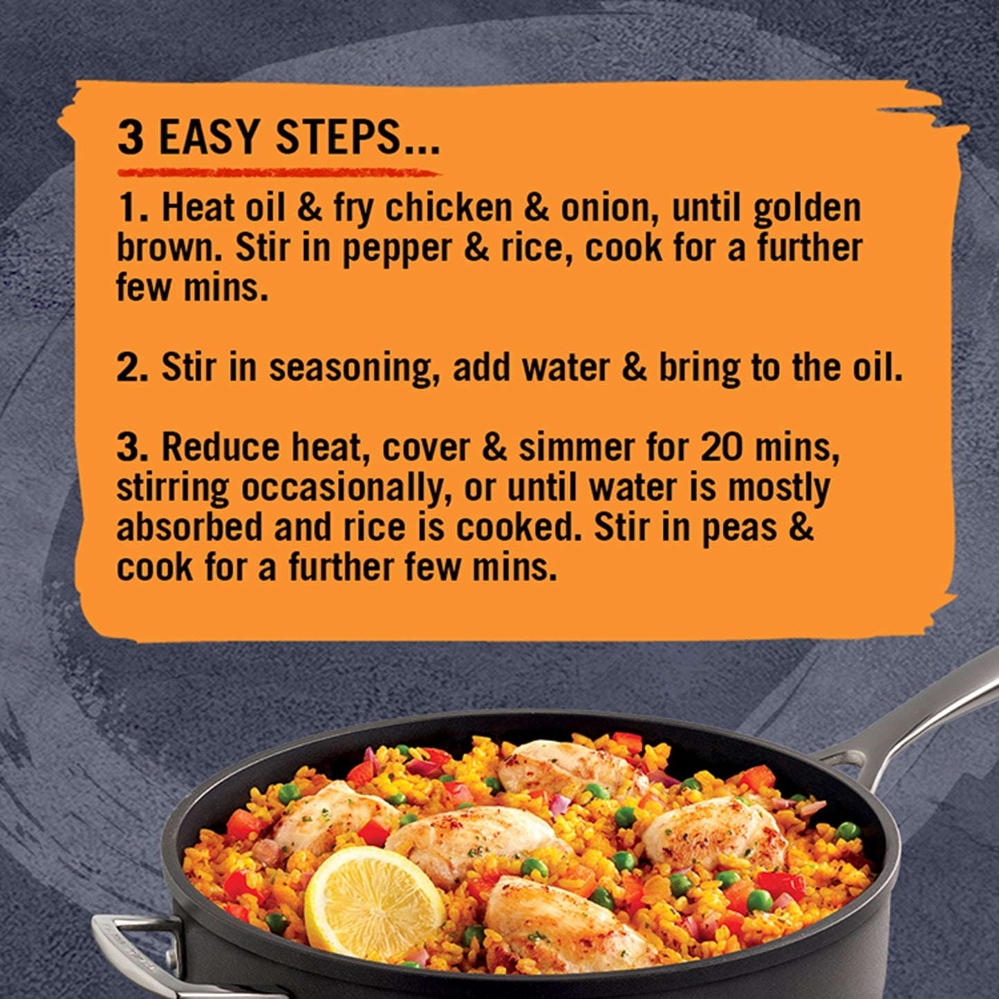 Schwartz One Pan Spanish Chicken & Rice Recipe Mix 30g — image 2