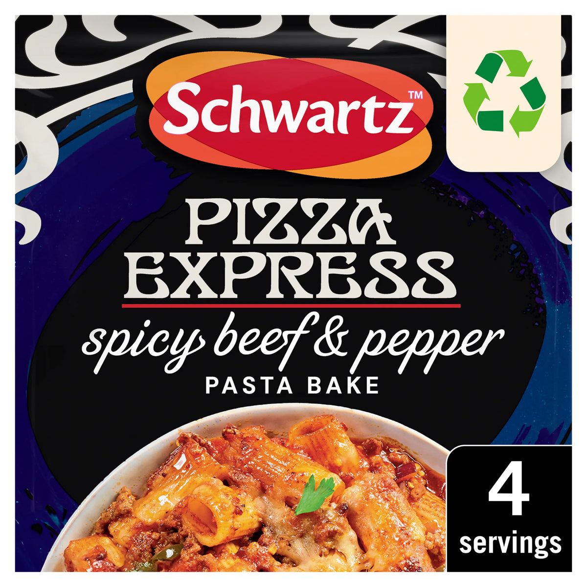 Schwartz Pizza Express Pasta Bake - Spicy Beef & Pepper 30g — image 1