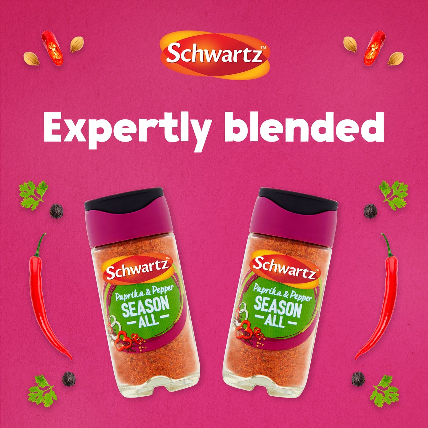 Schwartz Salt, Paprika & Pepper Season All Seasoning 70g — image 2