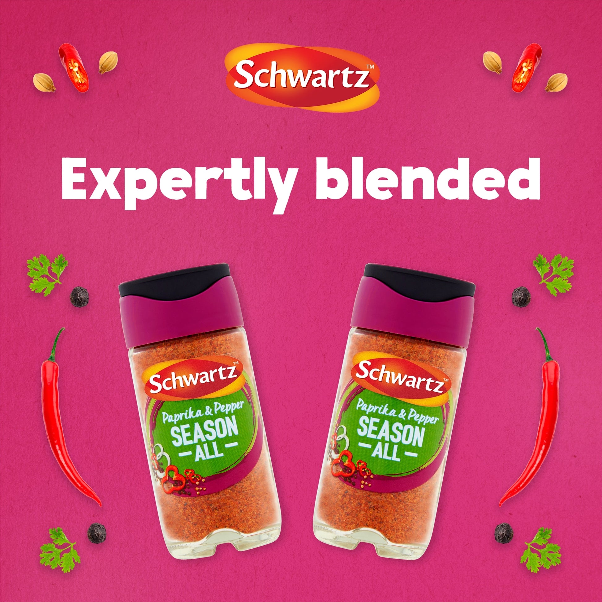 Schwartz Salt, Paprika & Pepper Season All Seasoning 70g — image 2