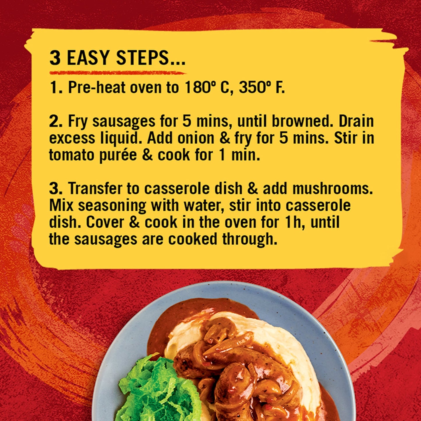 Schwartz Sausage Casserole Recipe Mix 35g — image 2
