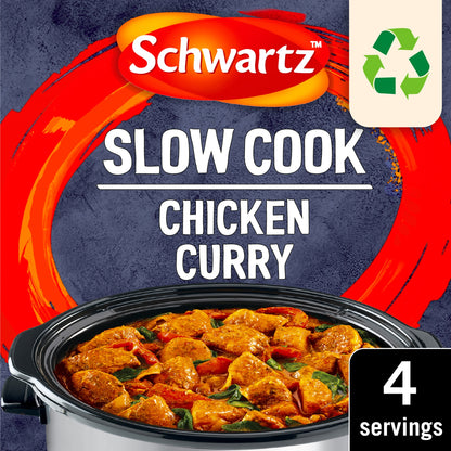 Schwartz Slow Cook Chicken Curry Recipe Mix 33g — image 1