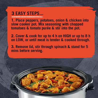 Schwartz Slow Cook Chicken Curry Recipe Mix 33g — image 2