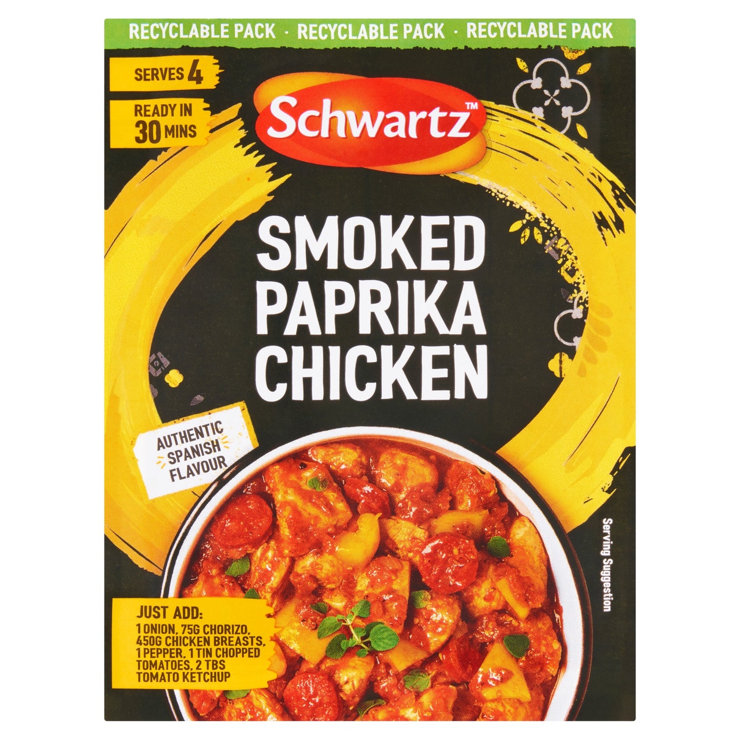 Schwartz Smoked Paprika Chicken Recipe Mix 28g — image 1