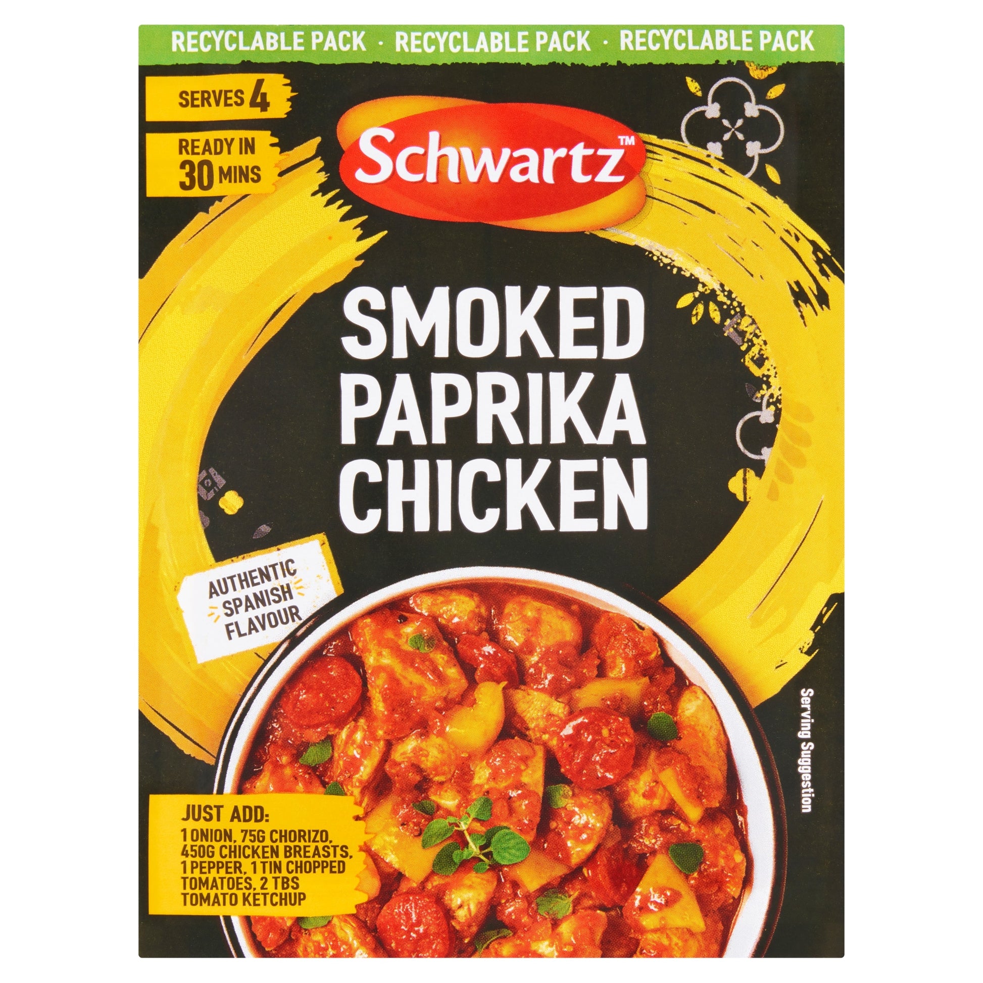 Schwartz Smoked Paprika Chicken Recipe Mix 28g — image 1