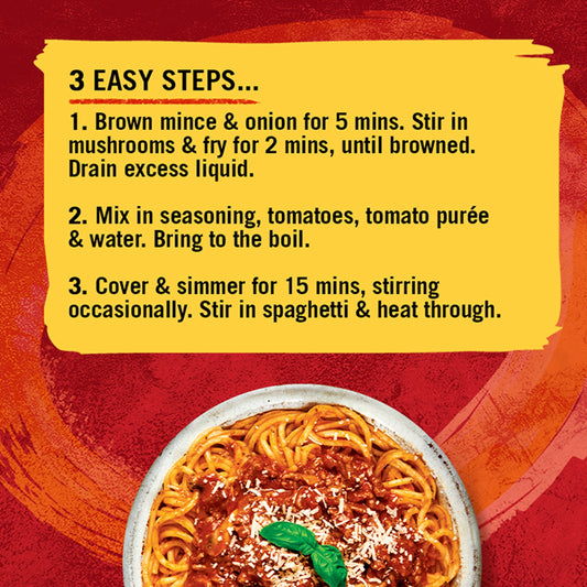 Schwartz Spaghetti Bolognese Recipe Mix 40g — image 2