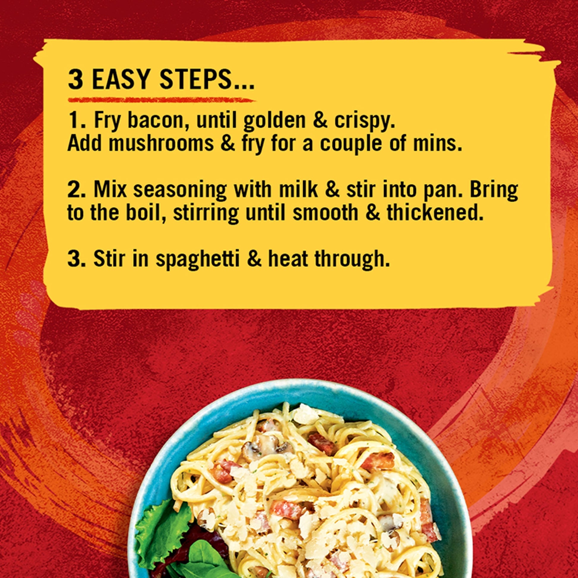 Schwartz Spaghetti Carbonara Recipe Mix 32g — image 2