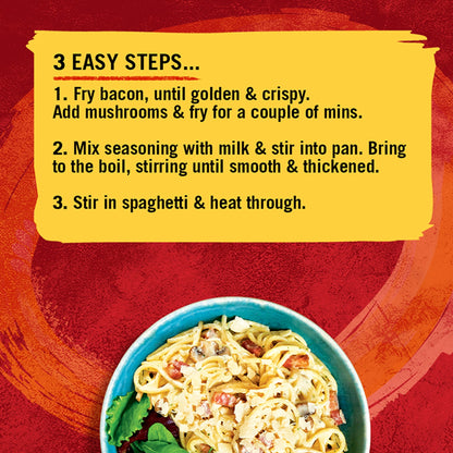 Schwartz Spaghetti Carbonara Recipe Mix 32g — image 2