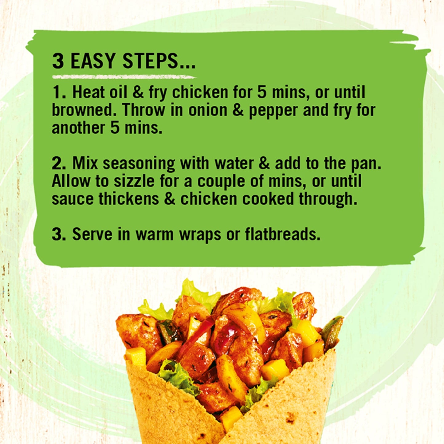 Schwartz Wrap It Jamaican Jerk Recipe Mix 30g — image 2