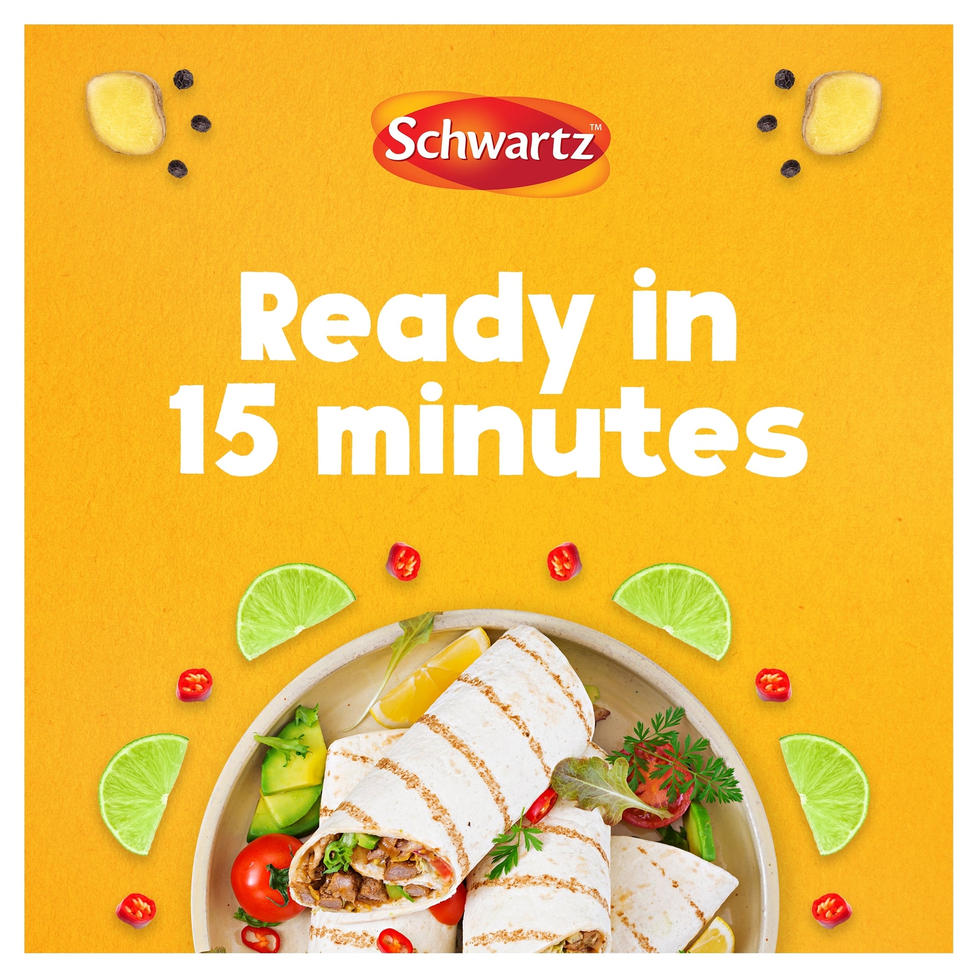 Schwartz Wrap It Jamaican Jerk Recipe Mix 30g — image 4
