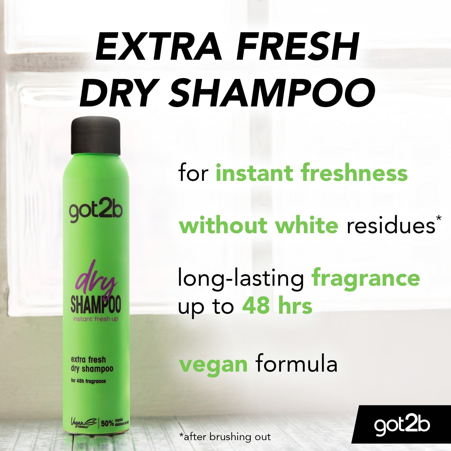Schwarzkopf Got2b Fresh It Up Dry Shampoo 200Ml — image 2