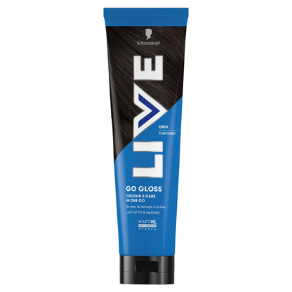 Schwarzkopf LIVE Go Gloss Onyx Colour & Shine Hair Gloss 150ml — image 1